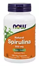 NOW FOODS Spirulina 500 mg (120 kaps.)