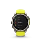 Garmin Fenix 8 - 47mm - Solar Sapphire Titanium z paskiem w kolorze Amp Yellow/Graphite