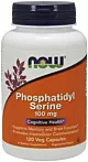 NOW FOODS Phosphatidyl Serine - Fosfatydyloseryna 100 mg (120 kaps.)