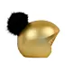 Nakładka na kask COOLCASC Exclusive Gold Black Pon-Pon