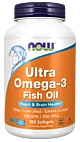 NOW FOODS Ultra Omega-3 (180 kaps.)