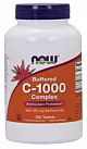 NOW FOODS C-1000 Buforowana Witamina C + Bioflawonoidy Cytrusowe (180 tabl.)