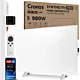 Promiennik podczerwieni IR panel grzewczy Cronos Synthelith PRO CRP-980TWP White