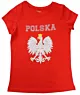 T-SHIRT koszulka kibica reprezentacji dziewczęca POLSKA ORZEŁ 122/128 R067E