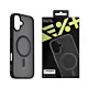 NEXT ONE Etui Mist Shield MagSafe iPhone 16 Plus black