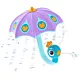YOOKIDOO Zabawka do kąpieli deszczowa parasolka fontanna do wanny PAW PURPLE