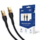 3MK HYPERSILICONE CABLE USB-C/USB-C KABEL 2M 100W CZARNY/BLACK