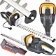 ELEKTRYCZNE NOŻYCE DO ŻYWOPŁOTU GAŁĘZI KRZEWÓW 1600W 510MM SEKATOR DUŻA MOC