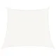 Żagiel przeciwsłoneczny, 160 g/m², biały, 4/5x4 m, HDPE