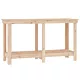 Emaga Stół roboczy, 140x50x80 cm, lite drewno sosnowe