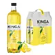 6x KINGA Sparclino Water Drink cytryna 20% soku 1 l