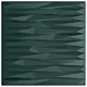 Panele ścienne, 48 szt., zielone, 50x50 cm, XPS, 12 m², kamień