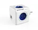Allocacoc Rozgałęziacz PowerCube Original USB Blue 2202BL/FROUPC