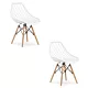 Krzesło SAKAI - białe x 2