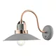 Kinkiet Liden Single Wall Light Graphite Copper