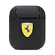 Ferrari On Track Leather - Etui AirPods 1/2 gen (czarny)