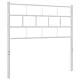 Metalowe wezgłowie, białe, 100 cm