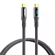 Kabel USB-C do USB-C Remax Zisee, RC-C032, 1,2m, 100W, (szary)