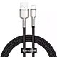 Kabel USB do Lightning Baseus Cafule, 2.4A, 1m (czarny)