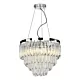 Lampa wisząca Fame 5 Light Pendant Polished Chrome Glass