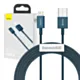 Kabel USB do Lightning Baseus Superior Series, 2.4A, 2m (niebieski)
