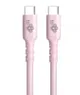 TB Kabel USB C - USB C 60W żelowy 1m różowy