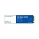 WESTERN DIGITAL BLUE SSD SN570 NVME 250GB M.2
