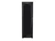 Lanberg Szafa instalacyjna rack stojąca 19 42u 600x600 czarna, drzwi szklane lcd (Flat pack)