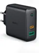 AUKEY PA-D3 ładowarka sieciowa 2xUSB Power Delivery (1xUSB A+1xUSB C) 60W 5.4A