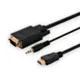 Savio Adapter HDMI (M) -VGA (M)  + audio  CL-198