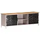 Szafka pod TV, 120x30x40 cm, surowe drewno mango
