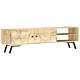 Szafka pod TV, 140x30x40 cm, lite drewno mango