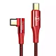 Kabel USB-C do USB-C Mcdodo CA-8321 100W 90 stopni1.2m czerwony