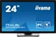 IIYAMA Monitor 24 cale T2438MSC-B1 IPS,FHD,DP,HDMI,2x2W,2xUSB,600(cd/m2),   10pkt.7H,IP1X(FRONT),PION/POZIOM