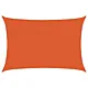 Żagiel przeciwsłoneczny, 160 g/m², pomarańczowy, 3,5x5 m, HDPE