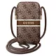 Guess 4G Printed Stripe Pouch - Torebka na telefon S/M max 6.1