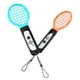 YAXO Uchwyt do Joy-Con TENNIS PRO SET do NS/NS2 Inferno Orange&Hydro Blue