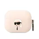 Karl Lagerfeld Silicone NFT Karl Head 3D - Etui AirPods Pro (różowy)