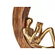 Emaga Figurka Dekoracyjna Czytanie Złoty Metal 26 x 25 x 7 cm (6 Sztuk)