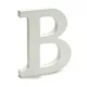 Emaga Litera B Drewno Biały (1,8 x 21 x 17 cm) (12 Sztuk)