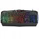 KLAWIATURA FURY SPITFIRE GAMINGOWA PODŚWIETLANA MEMBRANOWA RGB PRZEWODOWA