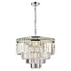 Żyrandol Vyana 4 Light Pendant Polished Nickel Crystal