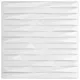 Panele ścienne, 48 szt., białe, 50x50 cm, XPS, 12 m², kamień