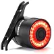 Lampa rowerowa tylna Rockbros Q3 z inteligentnym systemem STOP LED USB