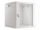 Lanberg Szafa instalacyjna wisząca 19 cali 12U 600X600mm szara (drzwi szklane)