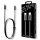 NEXT ONE Kabel Metallic USB-C / USB-C 1,2 m space gray