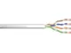Digitus Kabel teleinformatyczny instalacyjny kat.5e, U/UTP, Eca, drut, AWG 24/1, PVC, 305m, szary, karton