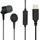 Hama Słuchawki dokanałowe USB C Czarne