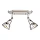 Lampa sufitowa Nathaniel 2 Light Plate Spotlight Polished Nickel