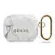 Guess Marble - Etui Airpods Pro (biały)